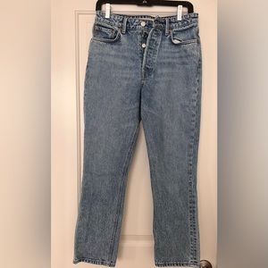 GRLFRND Karolina High Rise Straight Crop